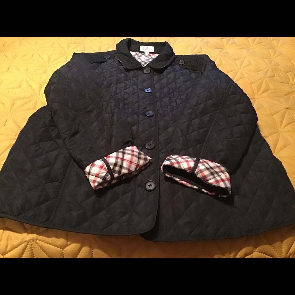 Quilted lightweight spring jacket